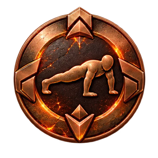 Push-Up-Medaille