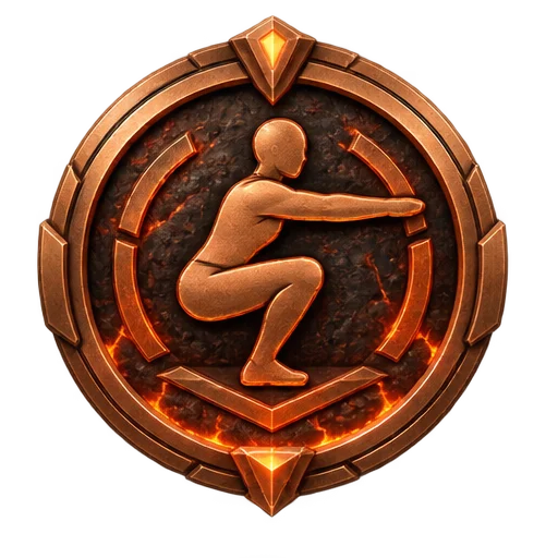 Squat-Medaille